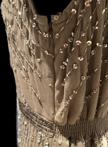 Together - Long Sequinned Dress - Size 10 - Pre-loved