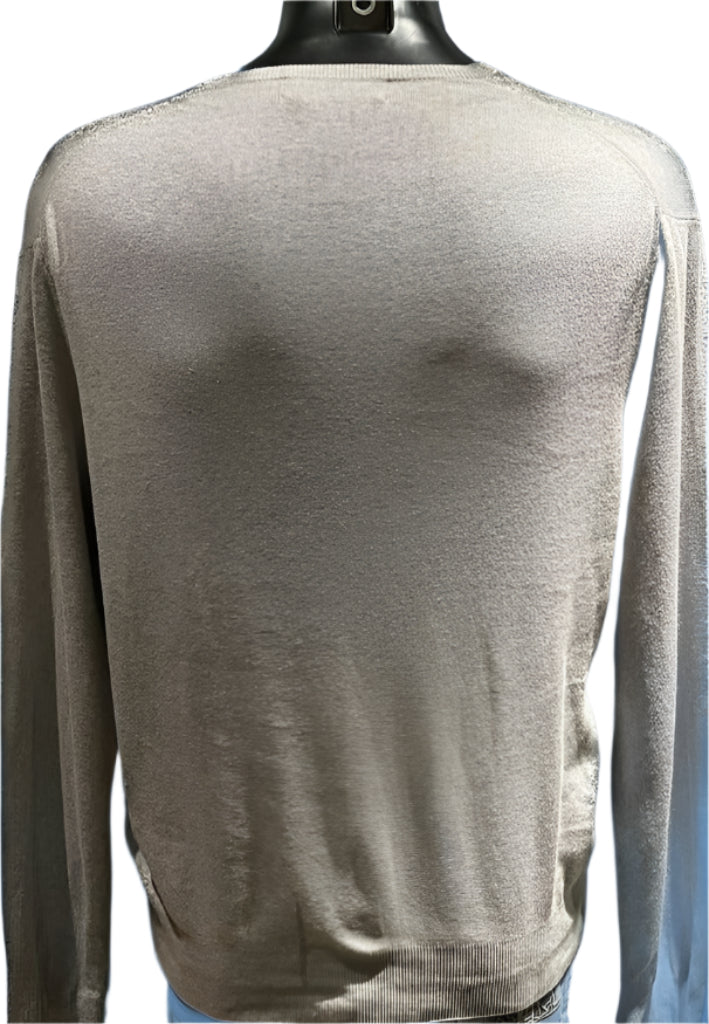Polo Light Grey Polo Jumper - Size L