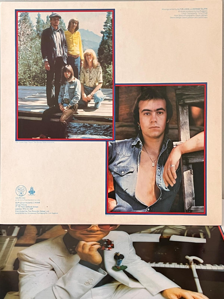 Elton ohn - Greatest Hits Vinyl LP Inner Sleeve