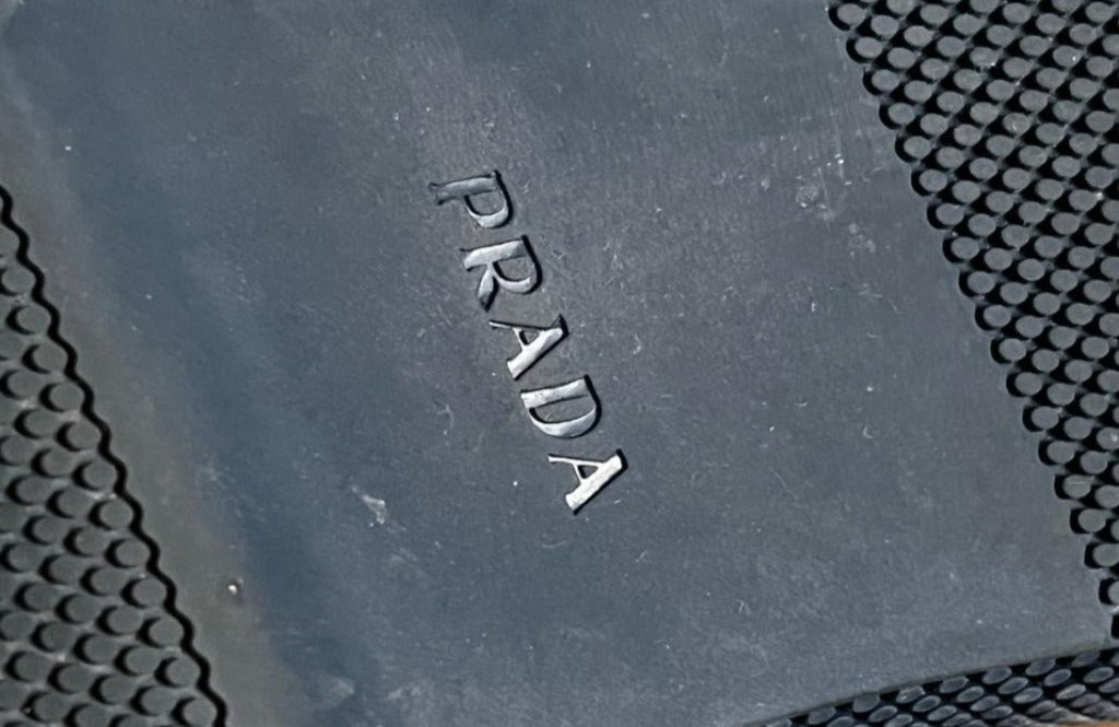 PRADA Milano Navy Loafers - Sole