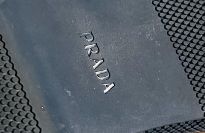 PRADA Milano Navy Loafers - Sole