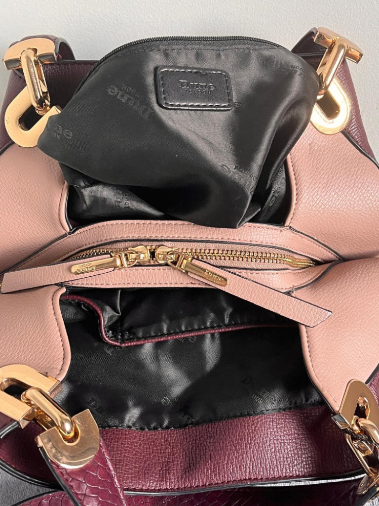 DUNE Purple & Pink Leather Bag