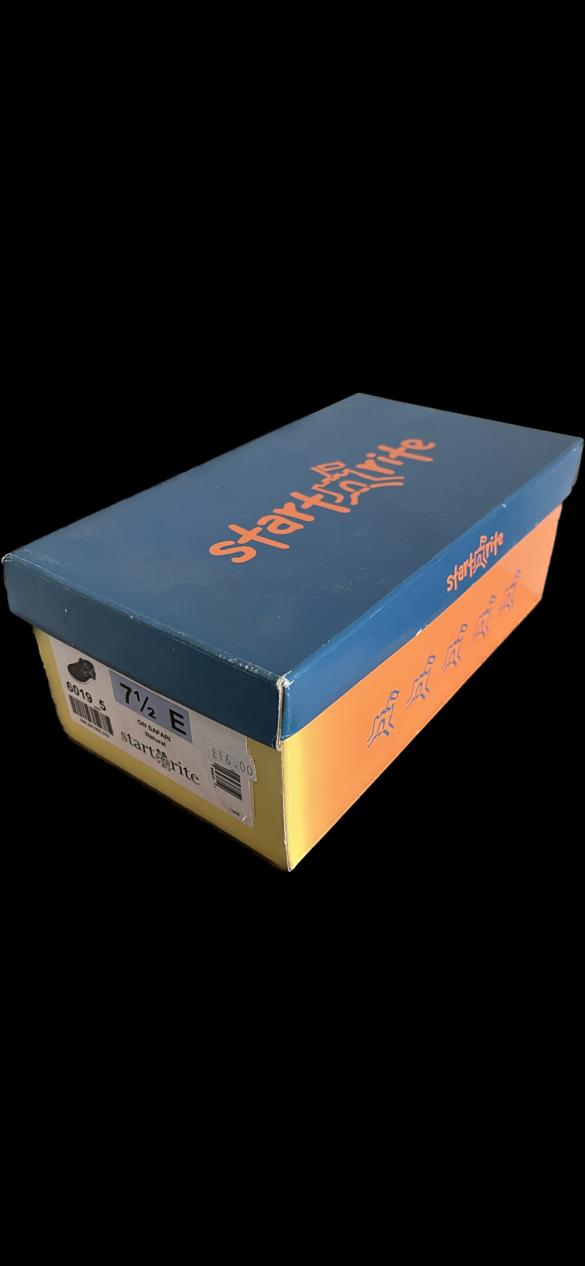 Start-Rite On Safari Canvas Shoe size UK7.5E  NEW