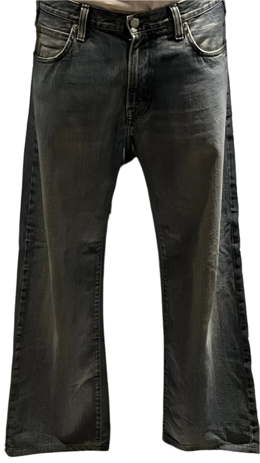Armani Blue Bootcut Jeans W34 - Front