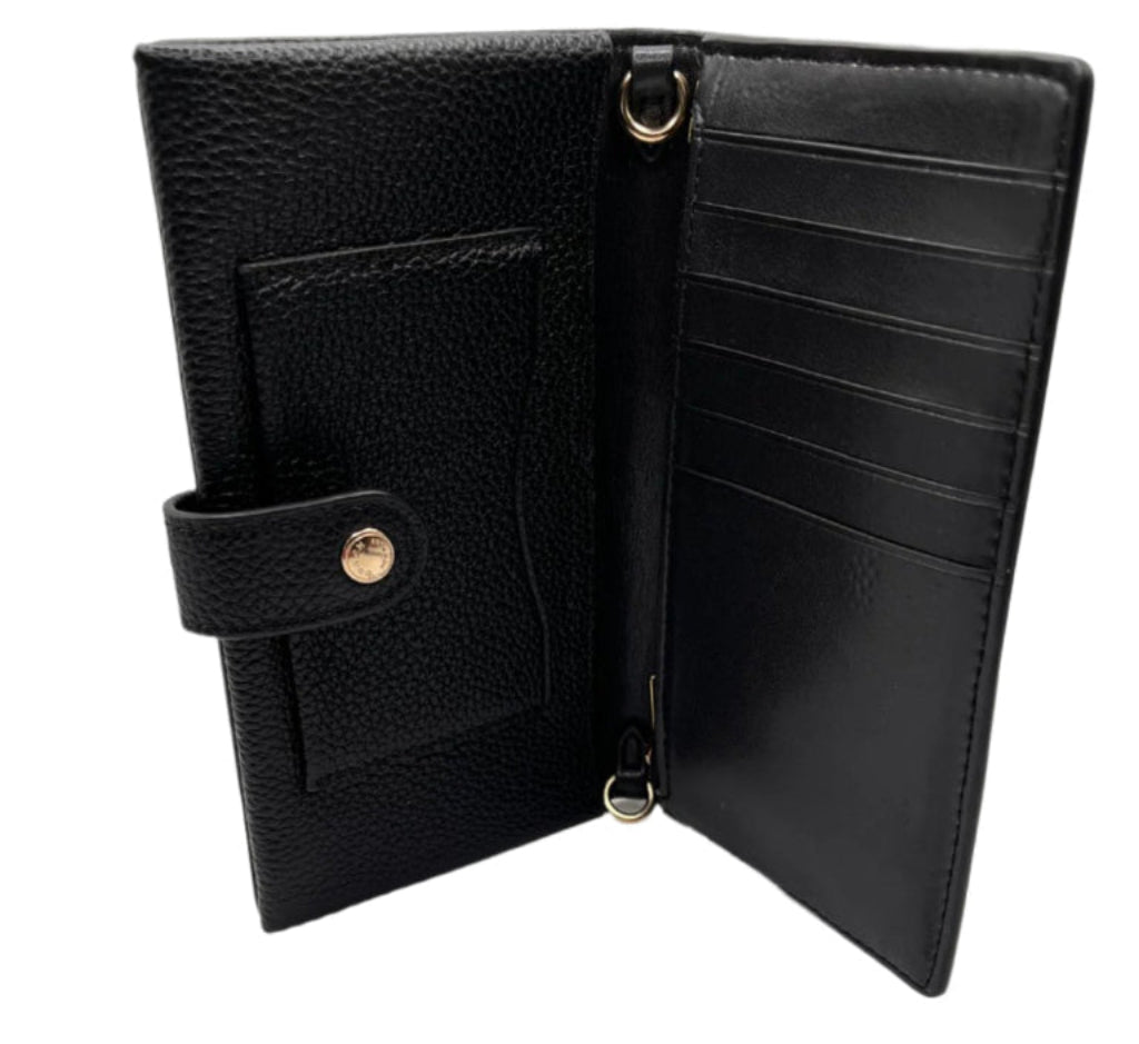 Coach Black Pebbled Leather Purse