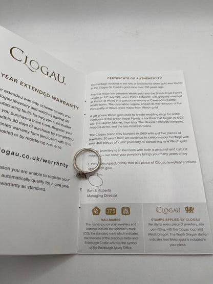 CLOGAU BEE Ring - Warranty Card