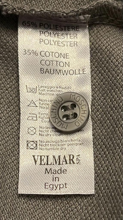 Moschino Gym- Wash Label/ Spare Button