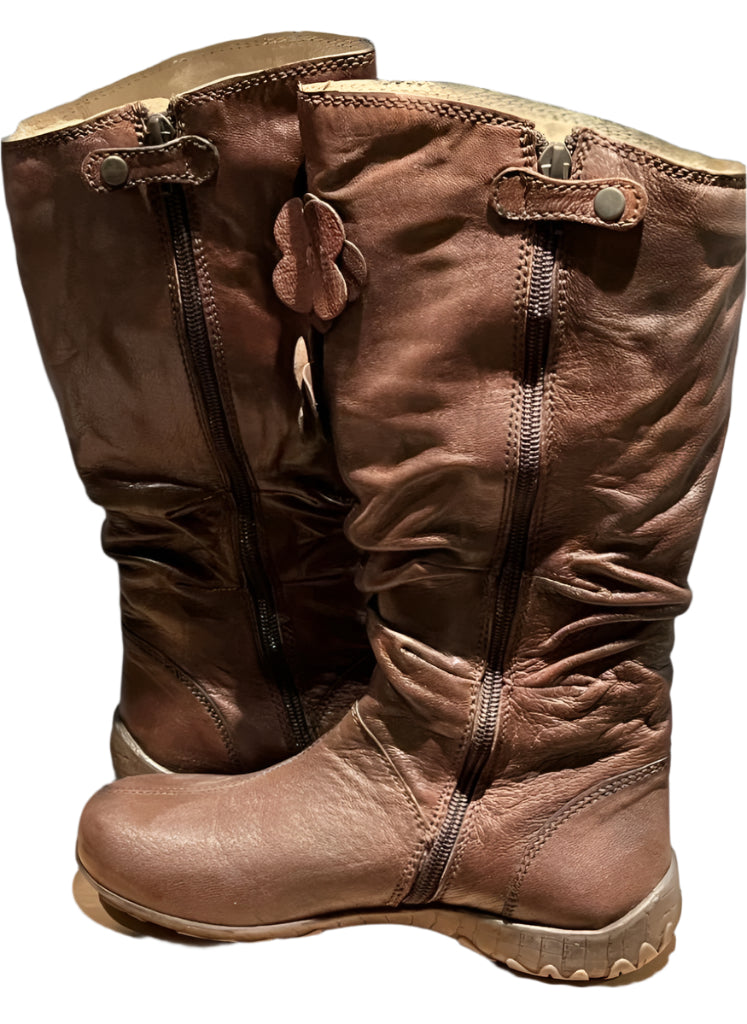 Primigi Fiore Leather Boots - UK2.5