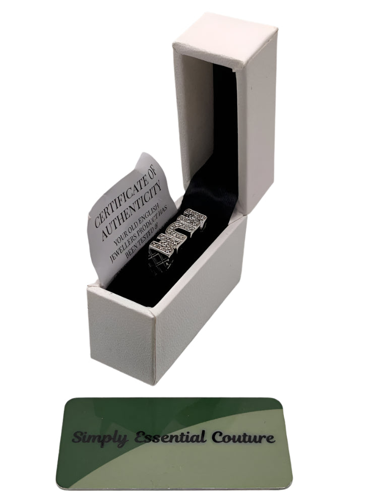 Sterling Silver 925 'MUM' Ring