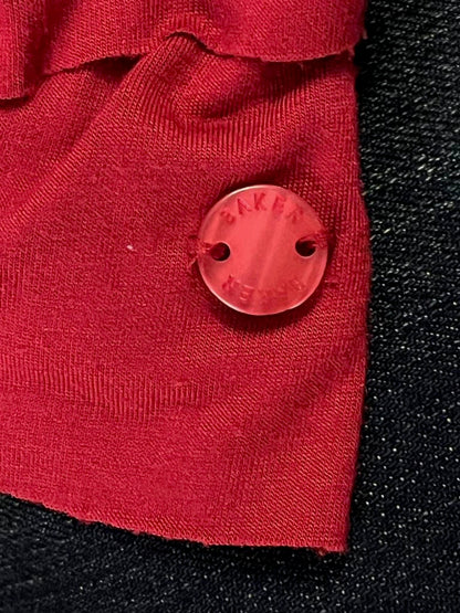 Ted Baker 'Baker Girl' Dark Red Dress - Age 6yrs - Pre-loved in great condition