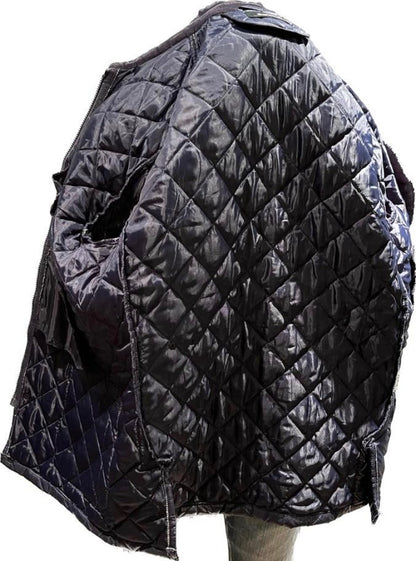Barbour Navy Quilted Jacket - Lining