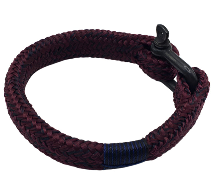 PIG & HEN Purple Rope Bracelet - With Box