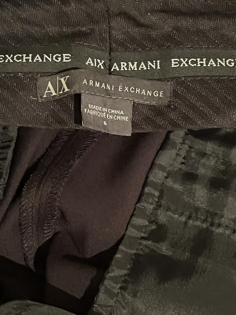 Armani Exchange Black Trousers - UK10