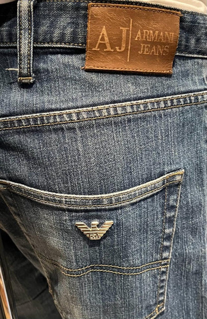 Armani Jeans Blue Wash W34 - Rear Details