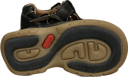 Start-Rite Navy Booster Shoes size UK4H. NEW in Box