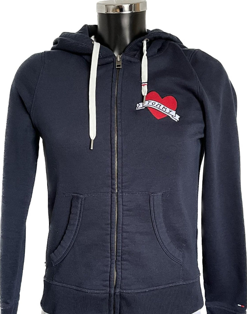 Hilfiger Navy Hoodie - Size S