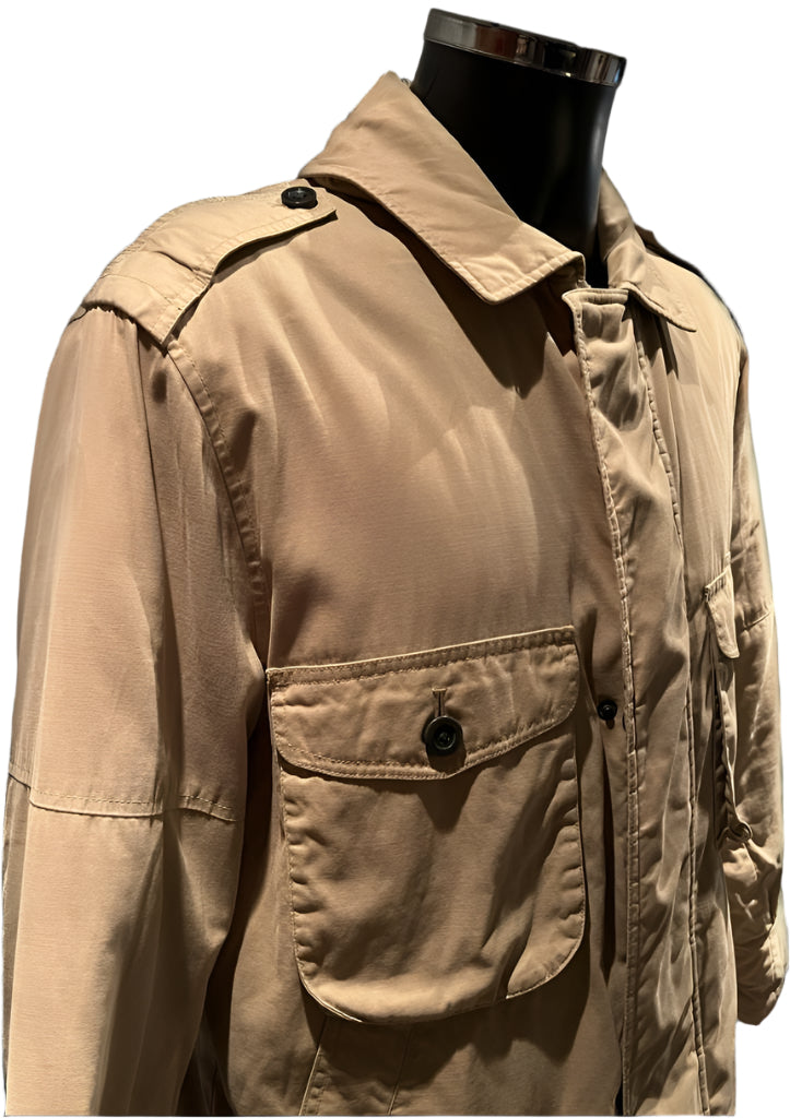 Tommy Hilfiger Light Brown Jacket Front Detail