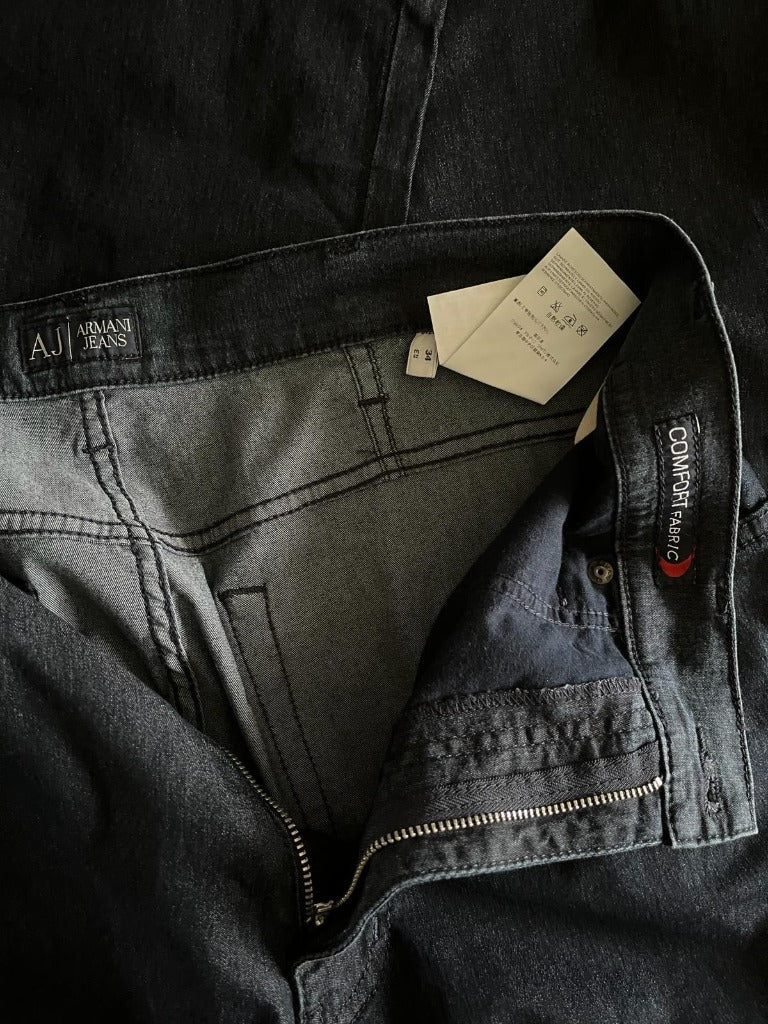 Armani Jeans Dark Wash W34 - Inside Wash Instructions