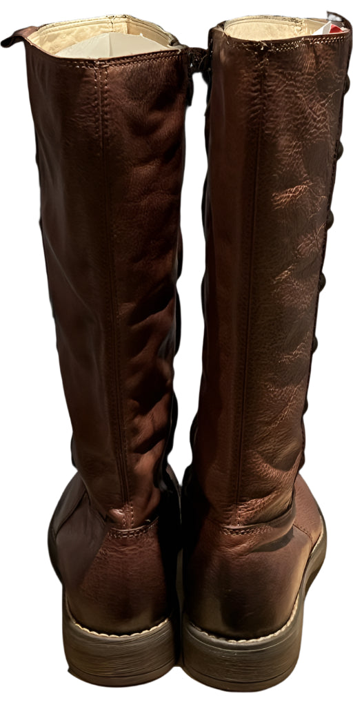 PRIMIGI Brown Leather Boots -  Size UK3.5