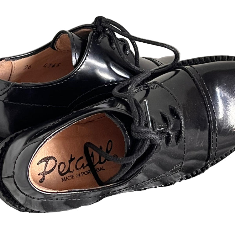 Petasil Black Patent Shoes UK8.5 - NEW
