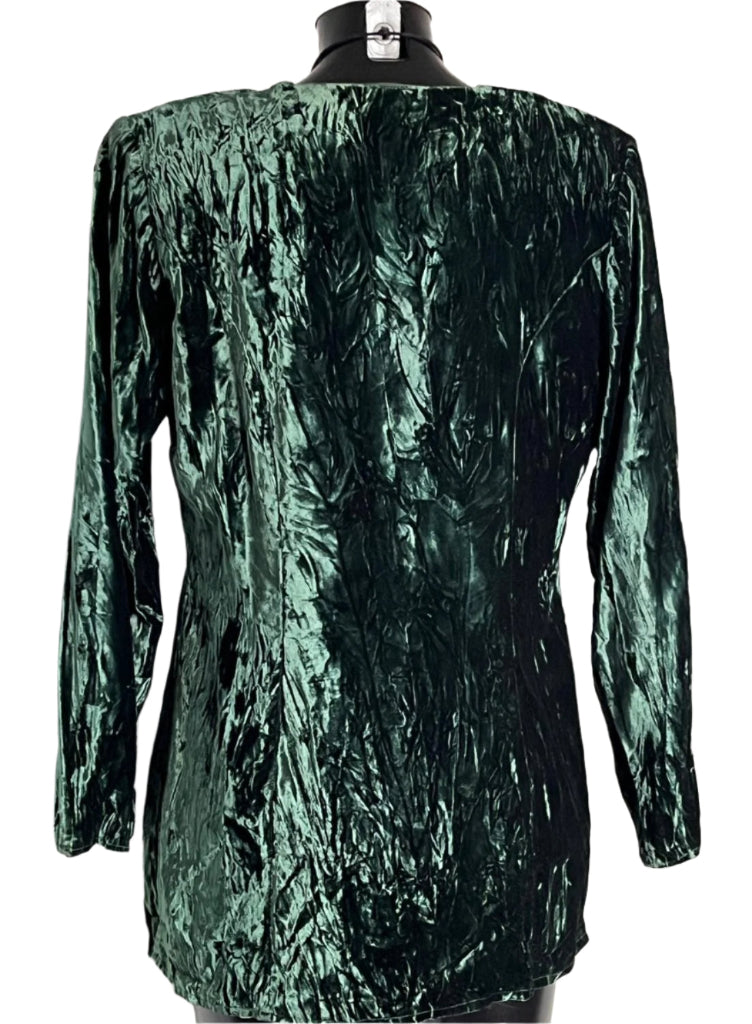 Richards Emerald Velvet Jacket - UK12