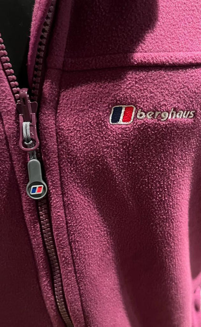 Berghaus Burgundy Fleece - Details