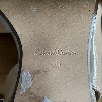 Roland Cartier Beige Patent Shoes - UK5