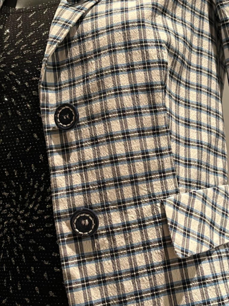 LOVE MOSCHINO Checked Jacket  - UK 6