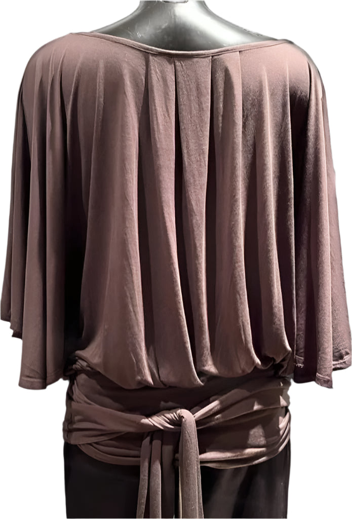 Ted Baker Chocolate Brown Top - UK 10