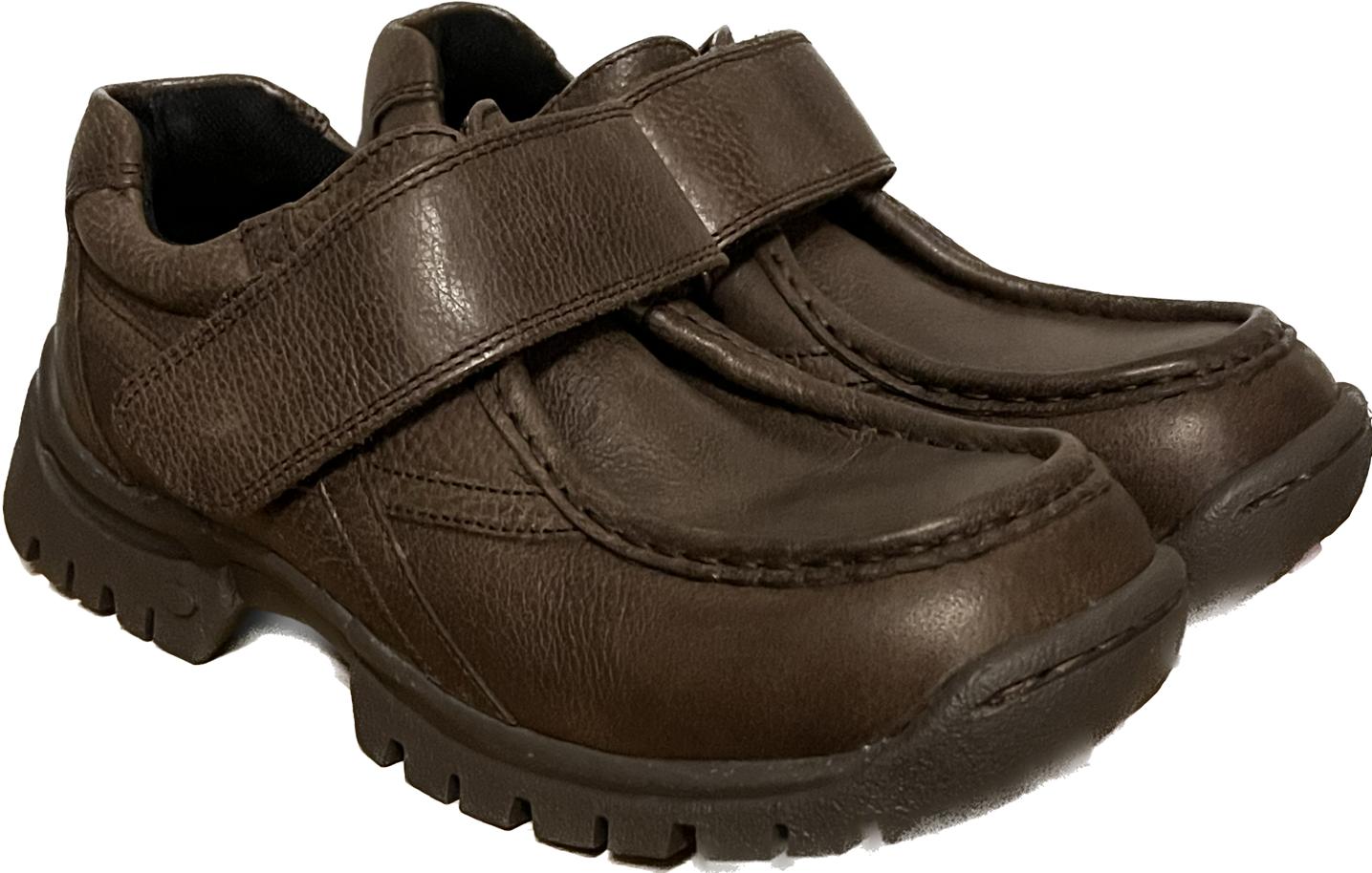 Start-Rite Techno Kick Brown Leather Shoes size UK3.5F  NEW in Box