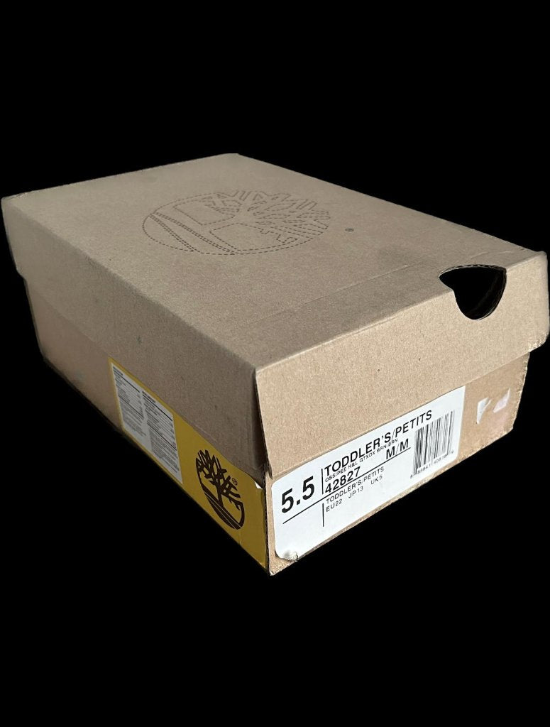 Timberland Brown Trainers - Size UK 5 Infant - Brand New in Box
