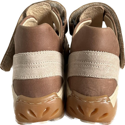 Aster Brown Leather Shoes - EU 33 UK 1 Infant - NEW in Box