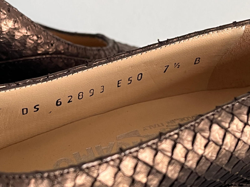 Salvatore Ferragamo Leather Shoes Sizing