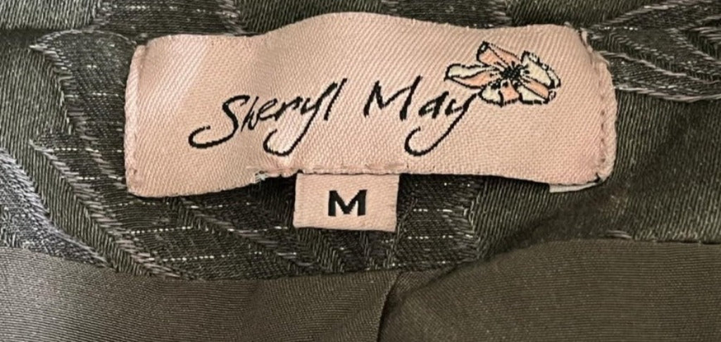 Sheryl May Lilac & Grey Trench Coat - M