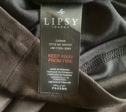 Lipsy Brown Dress size UK14 - NEW with Tags