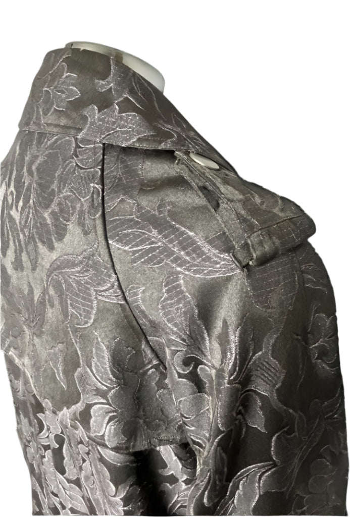 Sheryl May Lilac & Grey Trench Coat - M