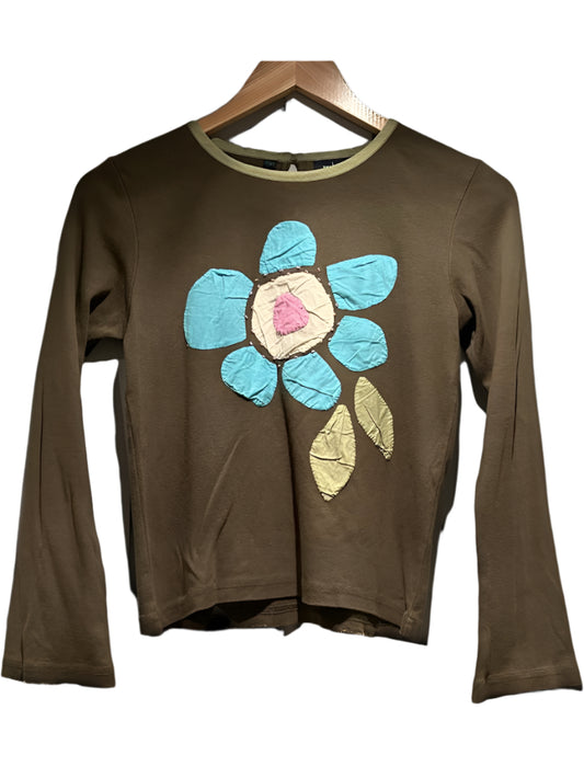 MINI BODEN Brown Top  - Age 11-12yrs
