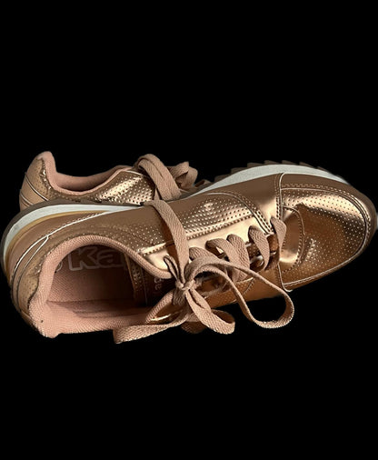 Kappa Rose Gold Trainers -  UK5 - Pre-loved