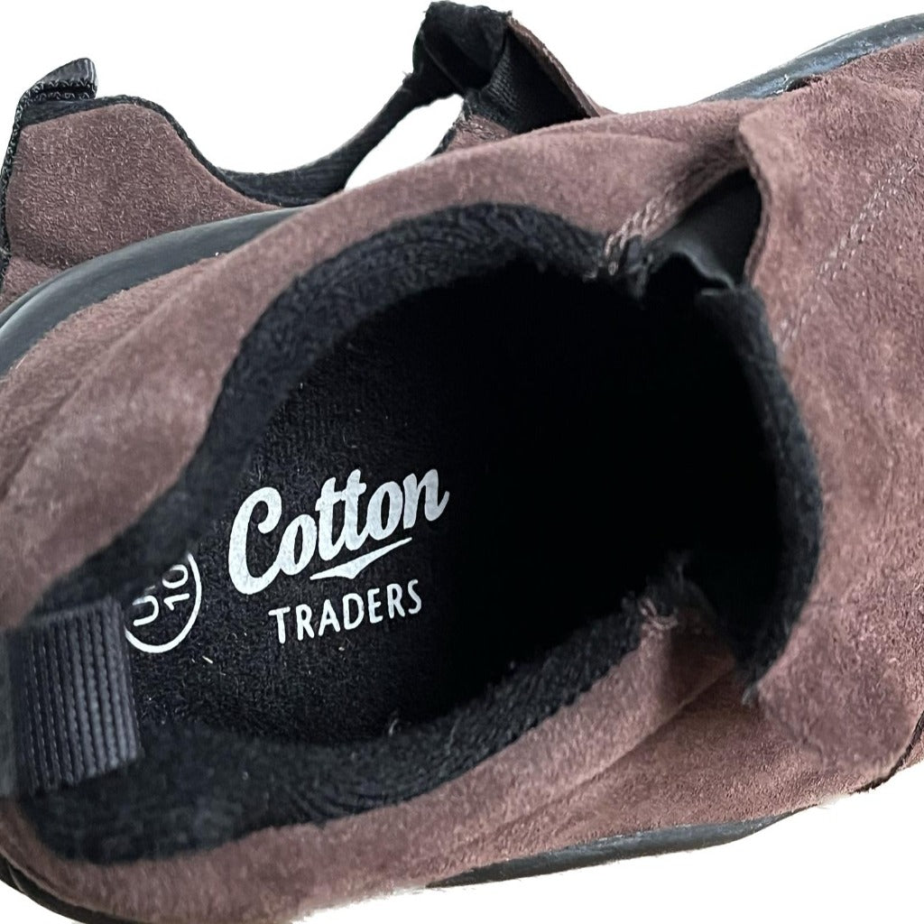 Cotton Traders Brown Suede Shoes - Size UK 10 - New without box