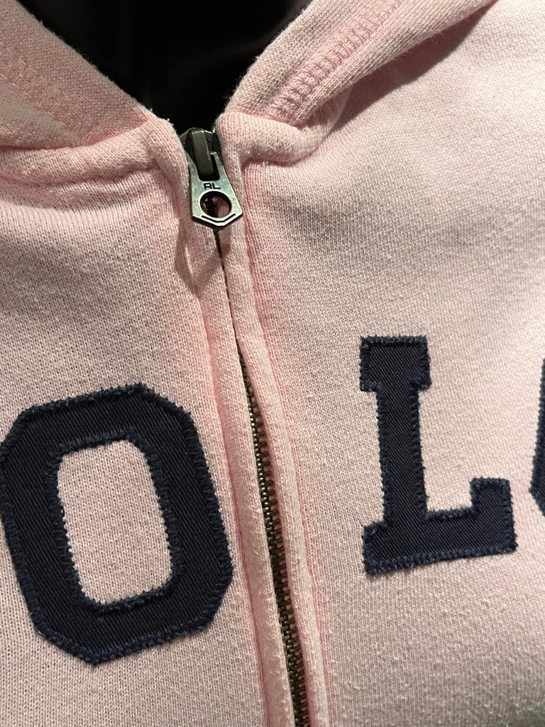 Polo by Ralph Lauren Pink Hoodie - Size L 