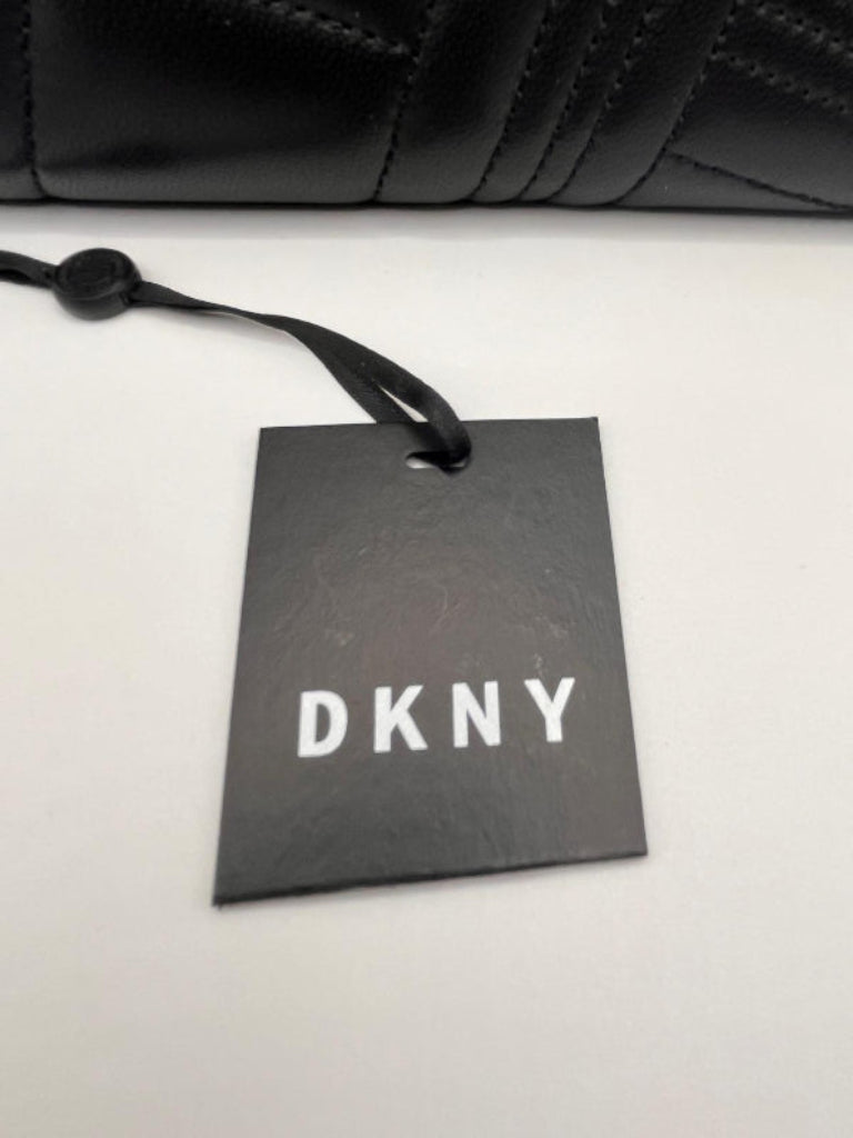 DKNY Black Leather Purse Brand New Tag