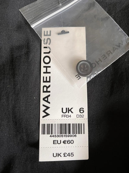 Warehouse Black & Red Check Dress UK6 