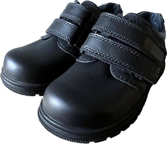 Start-rite Spin Black leather shoes - size from UK 7 1/2H to 10E, NEW in Box