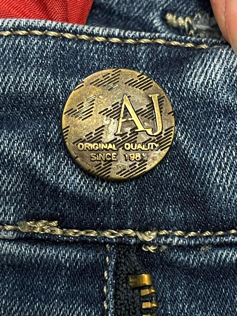 Armani Jeans Stone Washed W34 - Fly Button