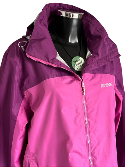 Regatta Jacket Mauve & Pink - Front Detail