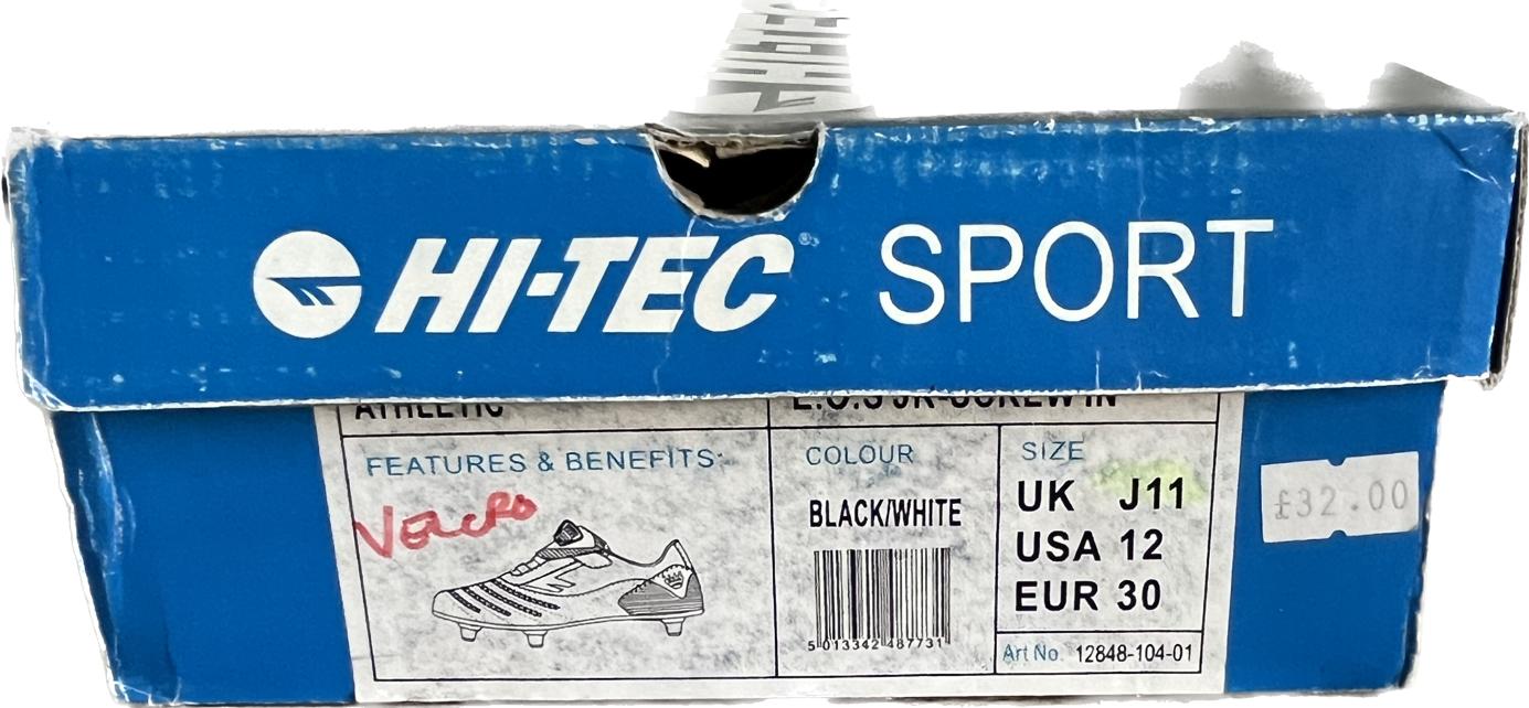 Hi Tech Black Football Boots size UK11 Junior  NEW in Box