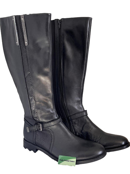 M&S FOOTGLOVE Leather Boots UK7.5 - NEW