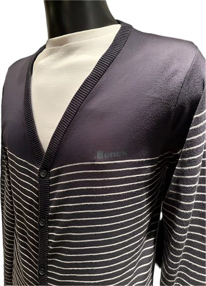 Bench Striped Cardigan Size M - Pre-loved