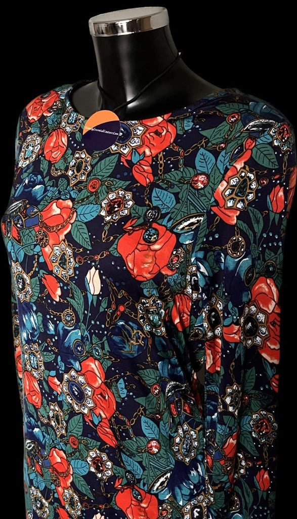BIBA Floral Chain Dress - Size UK12 - NEW with Tags