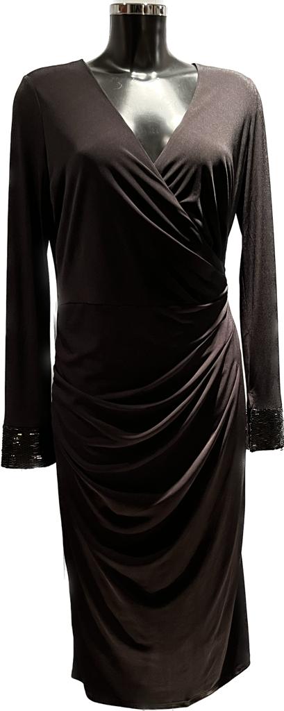BIBA Lunar Eclipse Black Dress - Size 12 - NEW with Tags